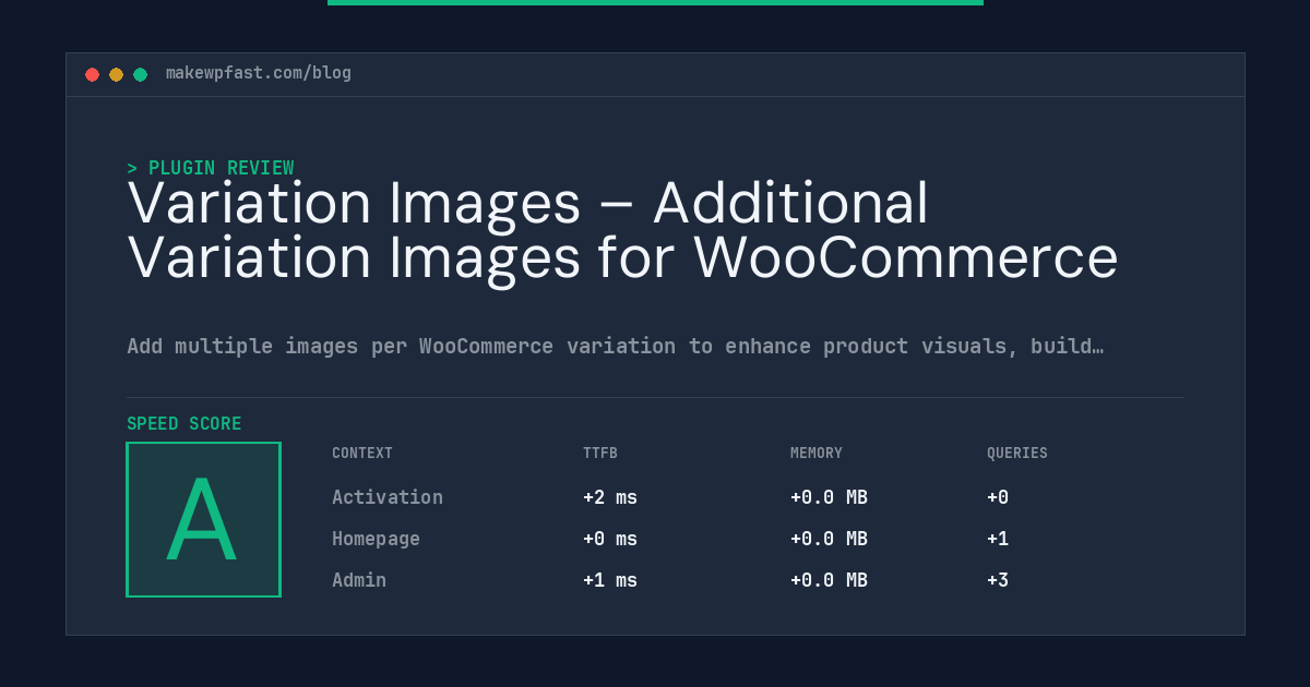 Variation Images – Additional Variation Images for WooCommerce - MakeWPFast