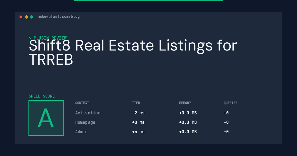 Shift8 Real Estate Listings for TRREB - MakeWPFast