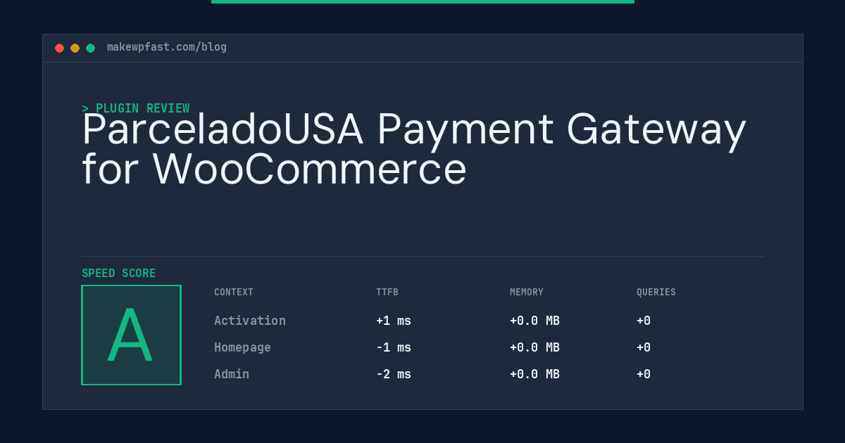 ParceladoUSA Payment Gateway for WooCommerce - MakeWPFast
