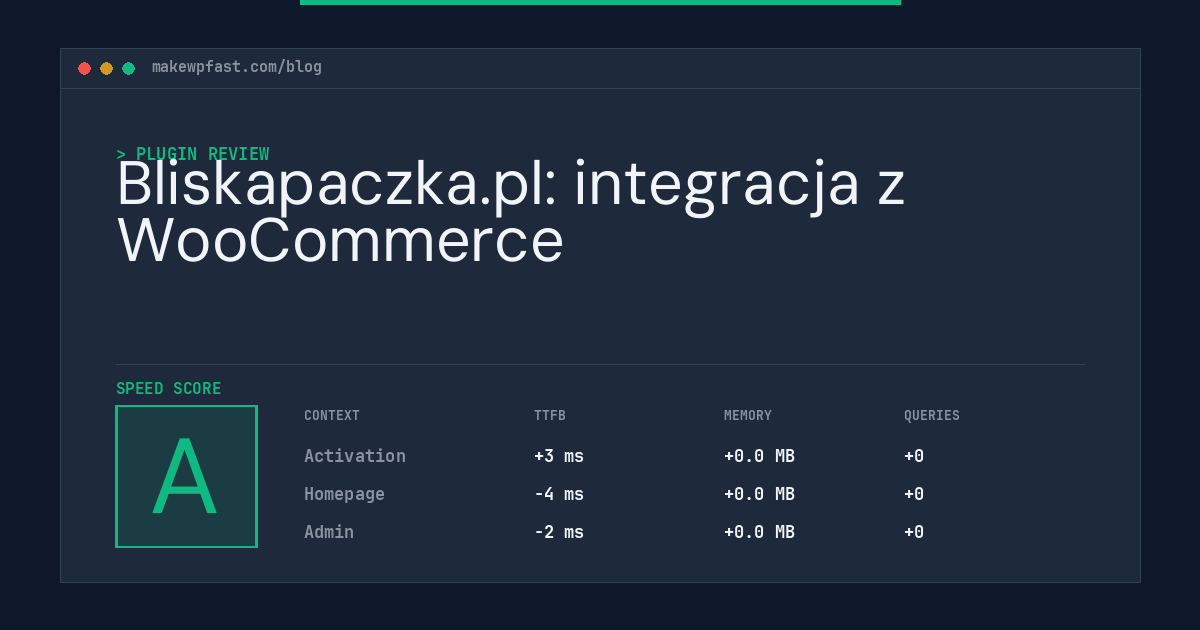 Bliskapaczka.pl: integracja z WooCommerce - MakeWPFast