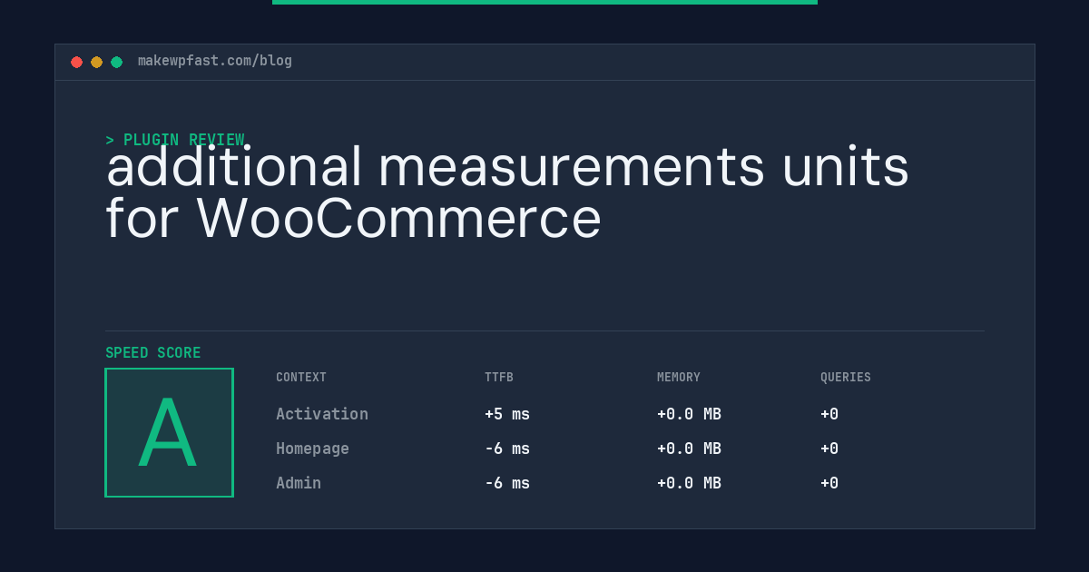 additional measurements units for WooCommerce - MakeWPFast