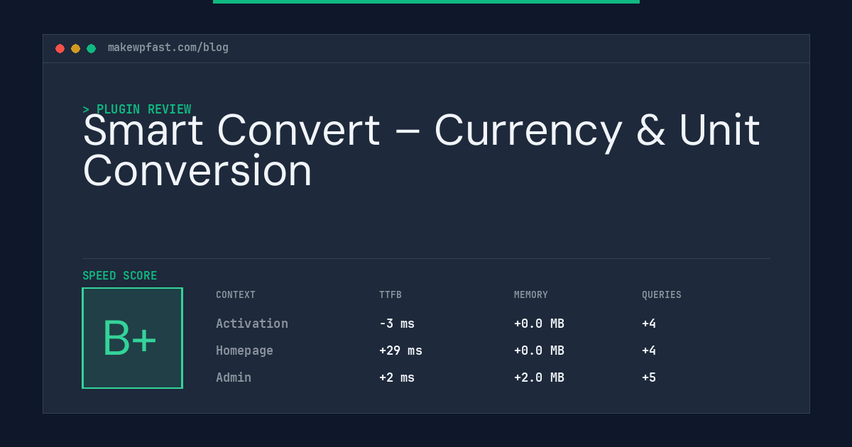 Smart Convert – Currency & Unit Conversion - MakeWPFast