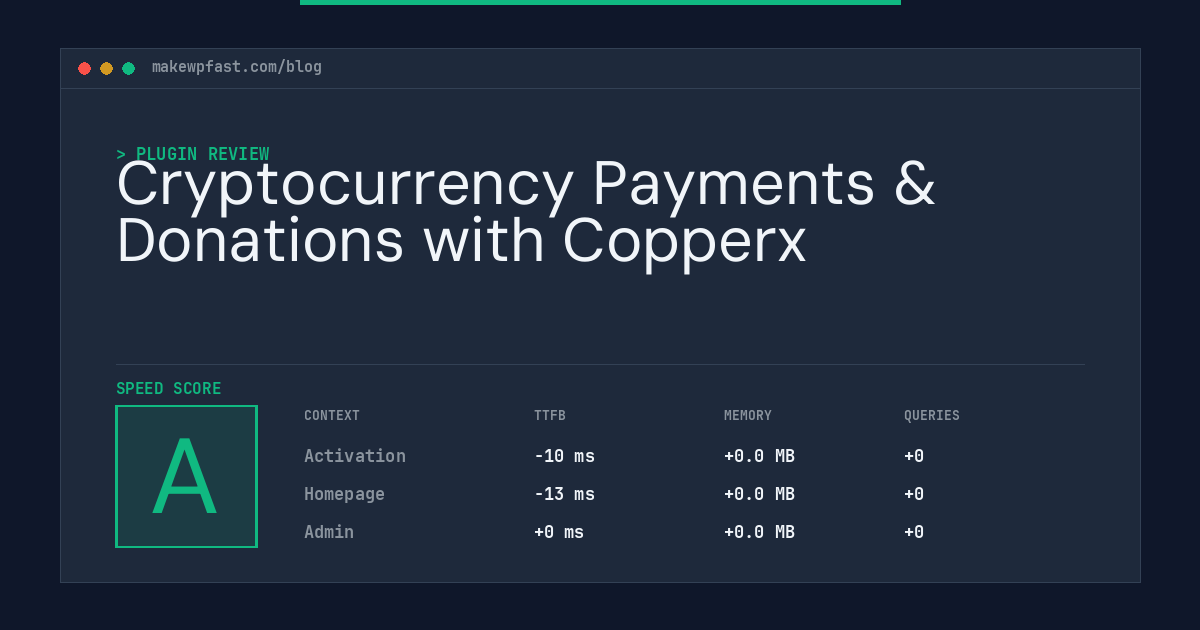 Cryptocurrency Payments & Donations with Copperx - MakeWPFast