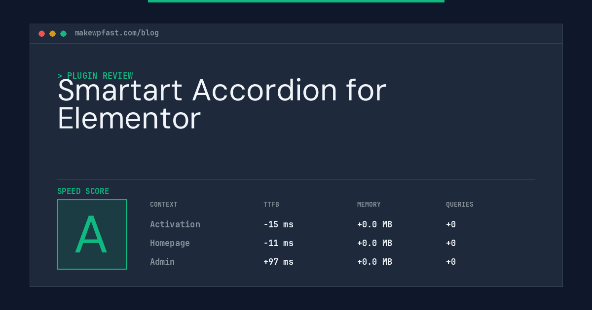 Smartart Accordion for Elementor - MakeWPFast