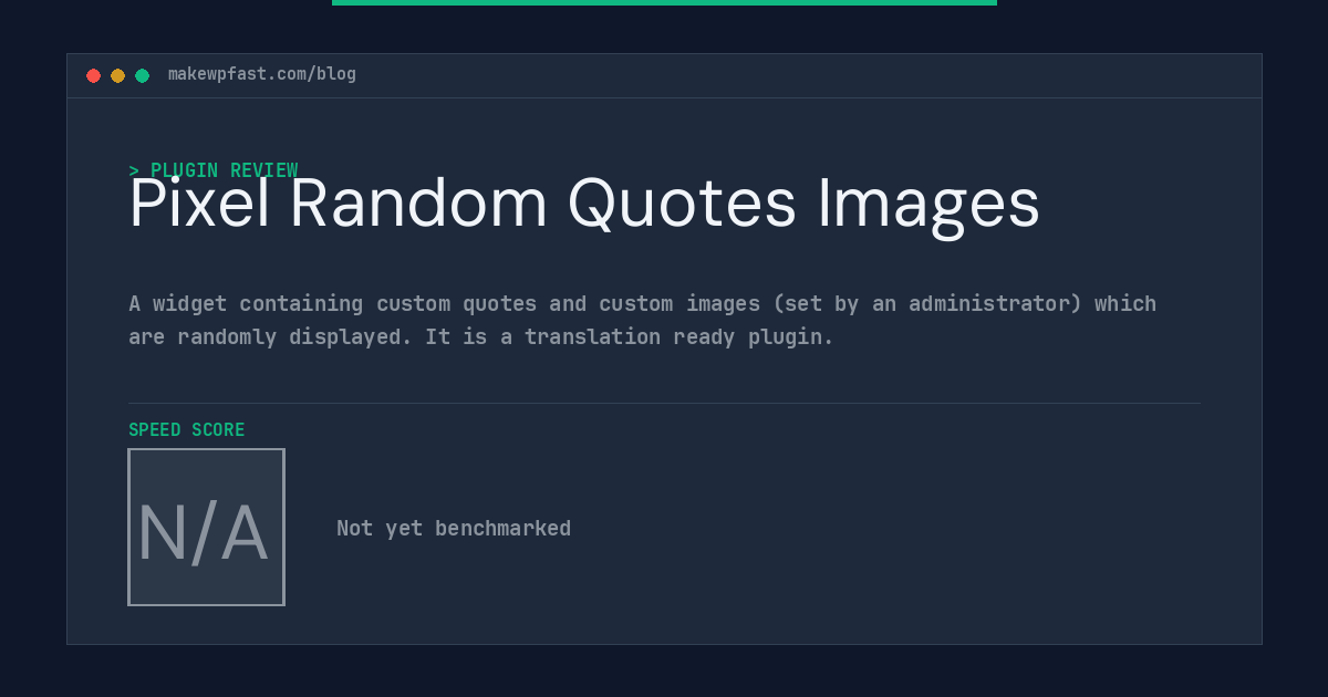 Pixel Random Quotes Images - MakeWPFast