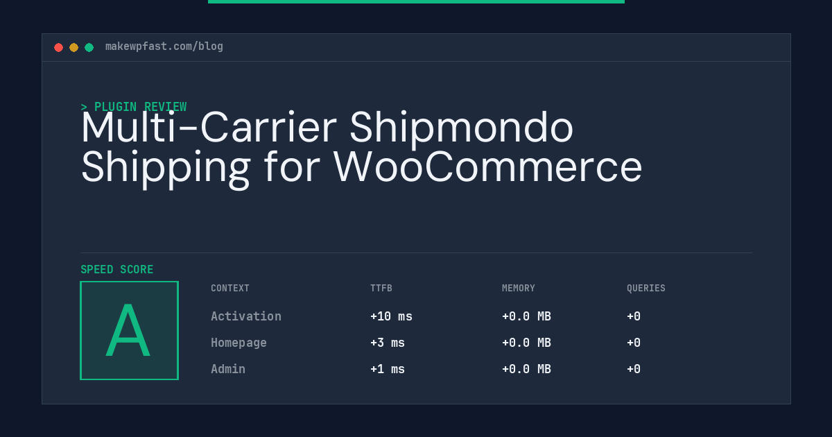 Multi-Carrier Shipmondo Shipping for WooCommerce - MakeWPFast