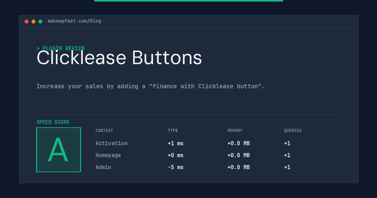 Clicklease Buttons - MakeWPFast