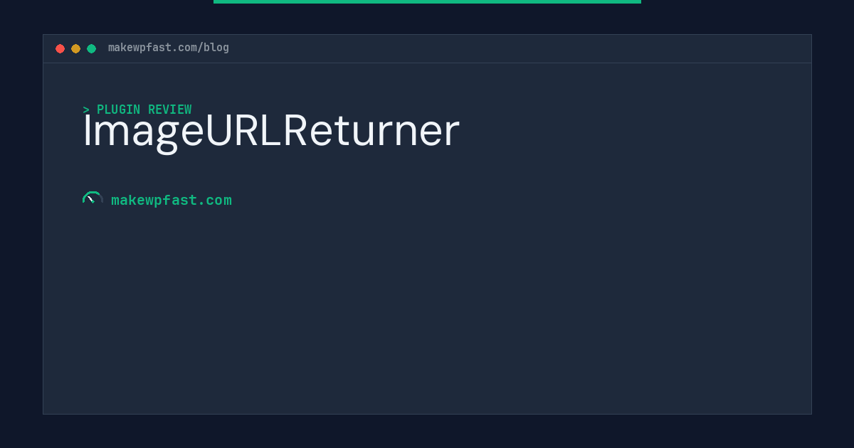 ImageURLReturner - MakeWPFast