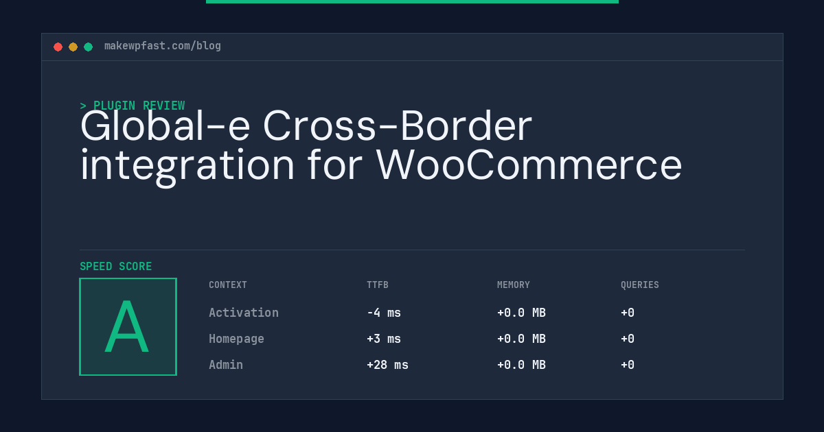 Global-e Cross-Border integration for WooCommerce - MakeWPFast