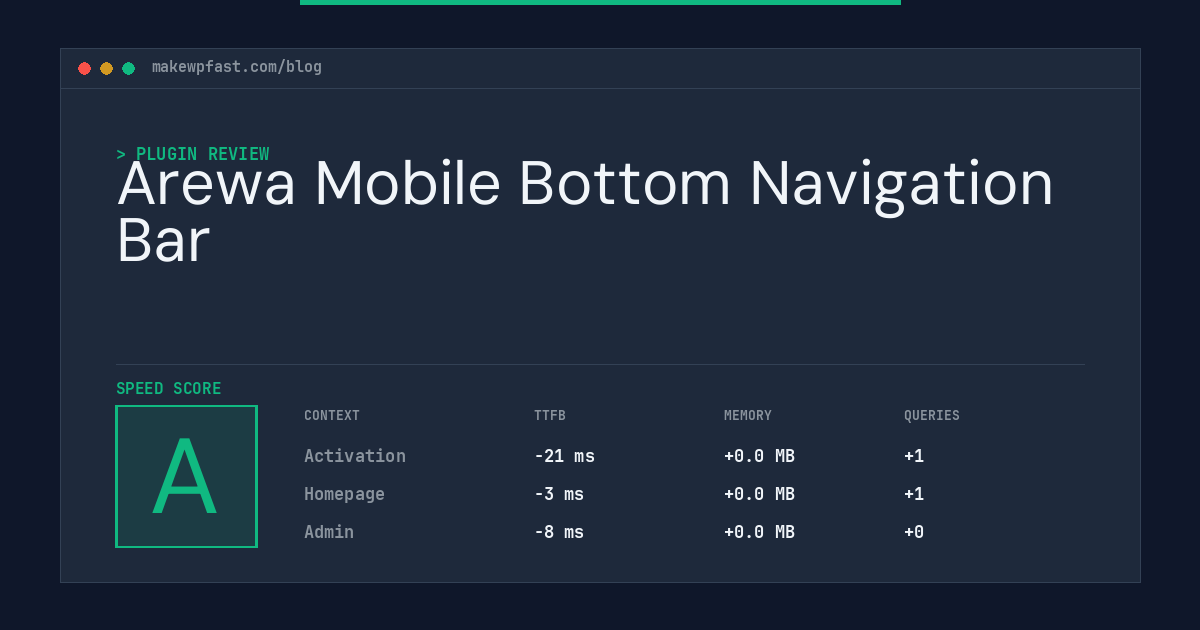 Arewa Mobile Bottom Navigation Bar - MakeWPFast