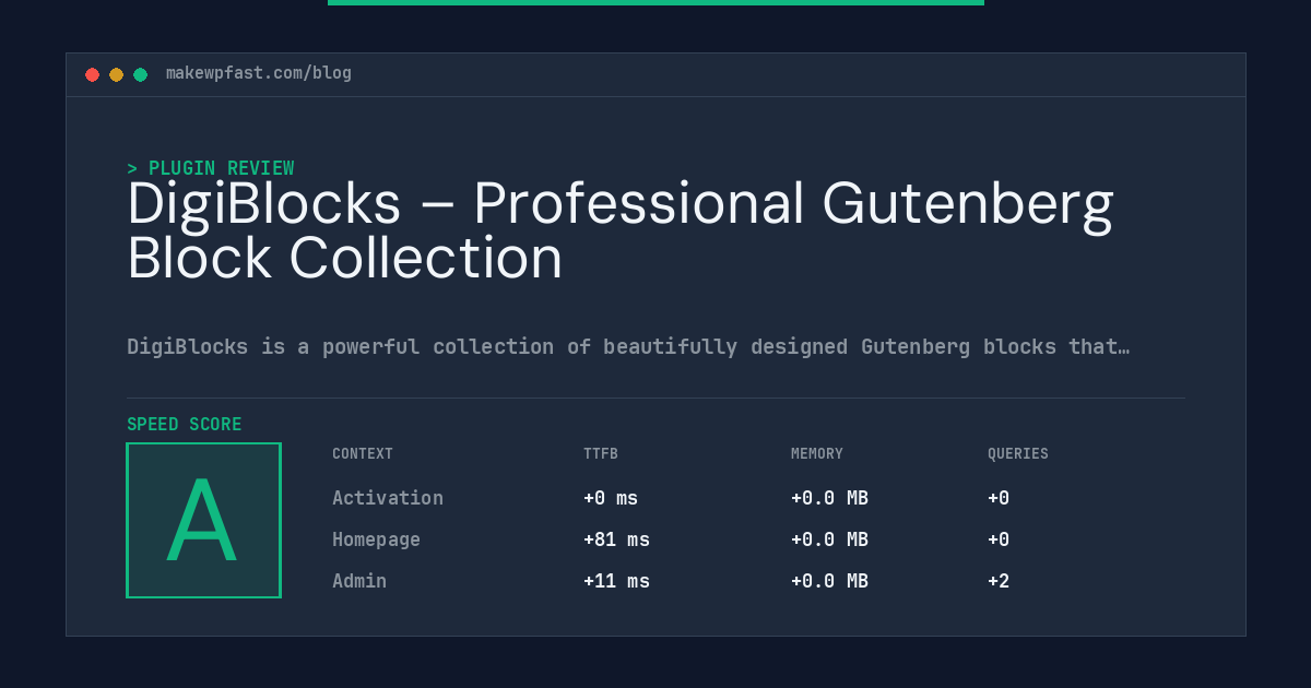 DigiBlocks – Professional Gutenberg Block Collection - MakeWPFast