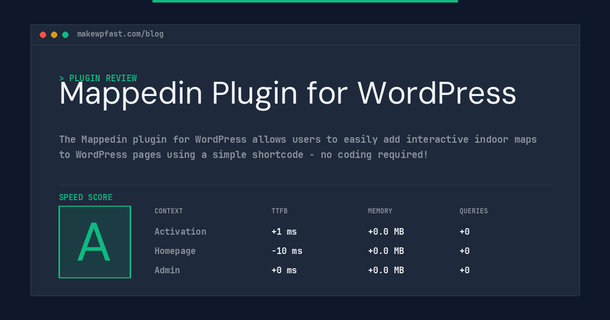 Mappedin Plugin for WordPress - MakeWPFast