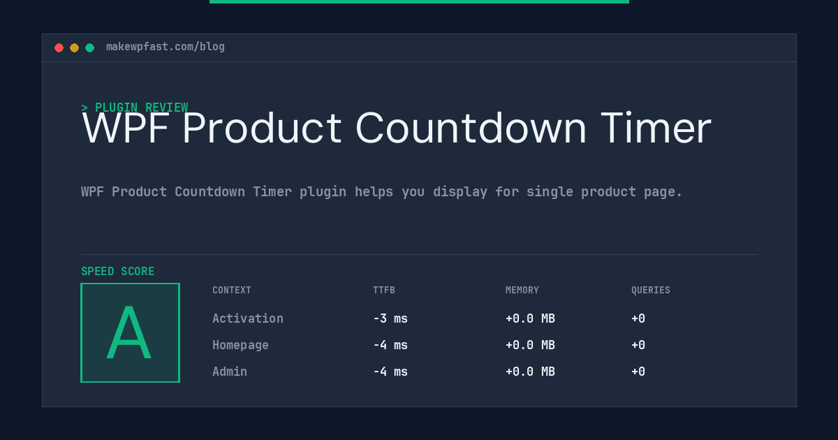 WPF Product Countdown Timer - MakeWPFast