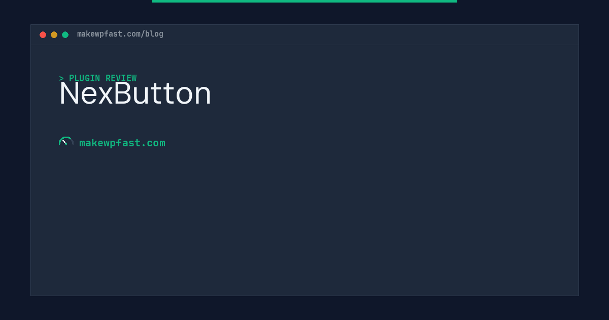 NexButton - MakeWPFast