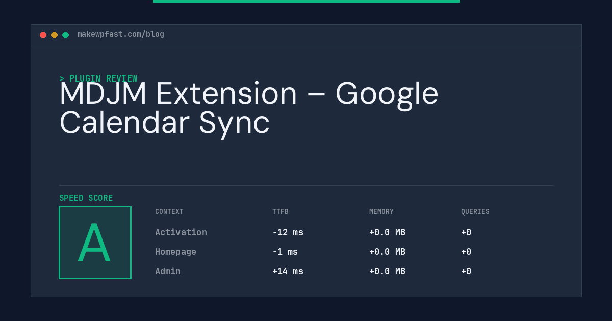 MDJM Extension – Google Calendar Sync - MakeWPFast