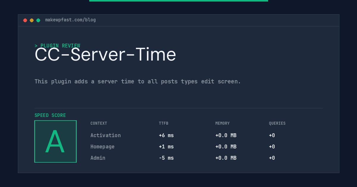 CC-Server-Time - MakeWPFast