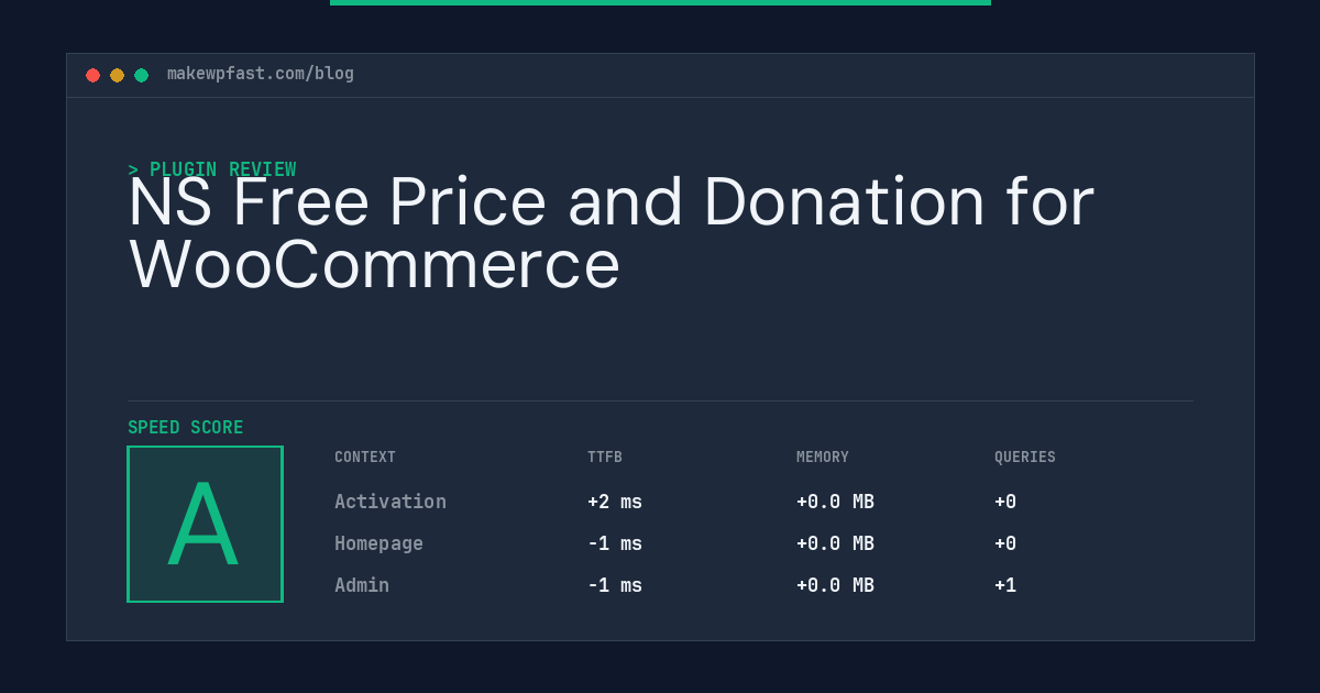 NS Free Price and Donation for WooCommerce - MakeWPFast