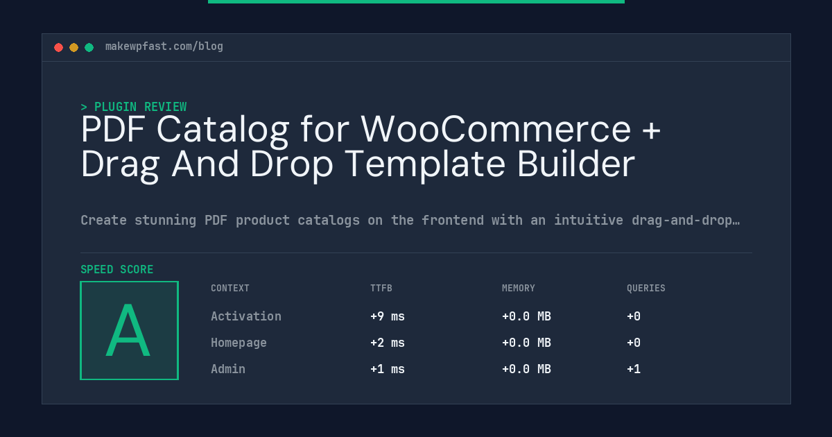 PDF Catalog for WooCommerce + Drag And Drop Template Builder - MakeWPFast
