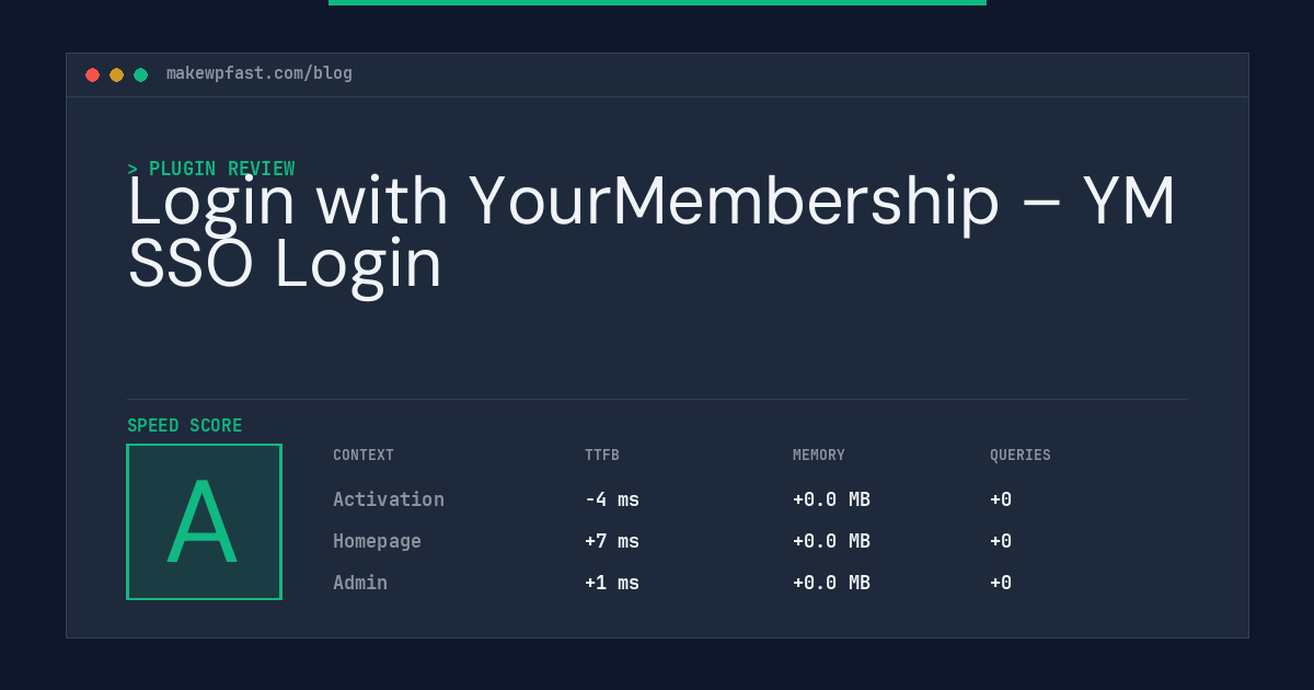 Login with YourMembership – YM SSO Login - MakeWPFast