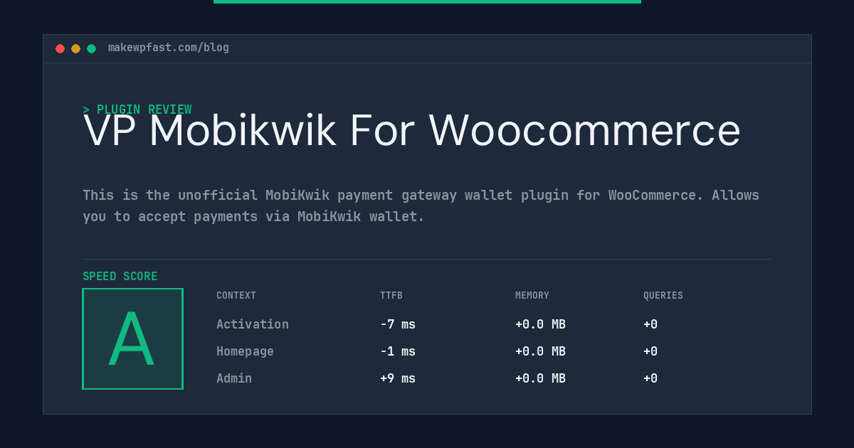VP Mobikwik For Woocommerce - MakeWPFast
