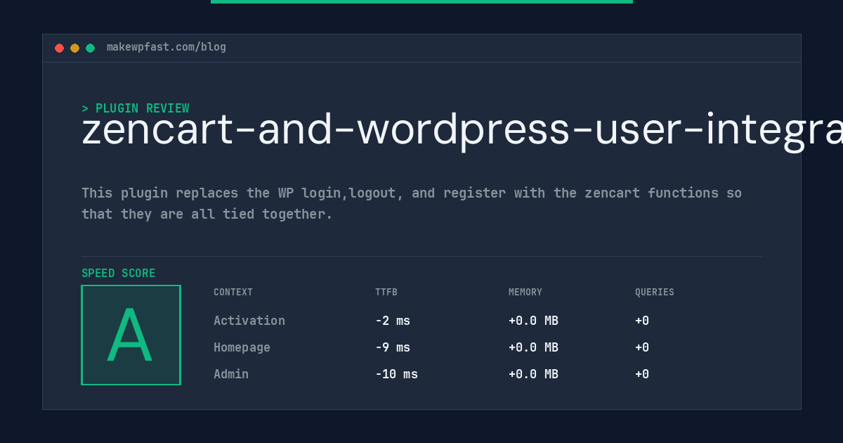 zencart-and-wordpress-user-integration - MakeWPFast