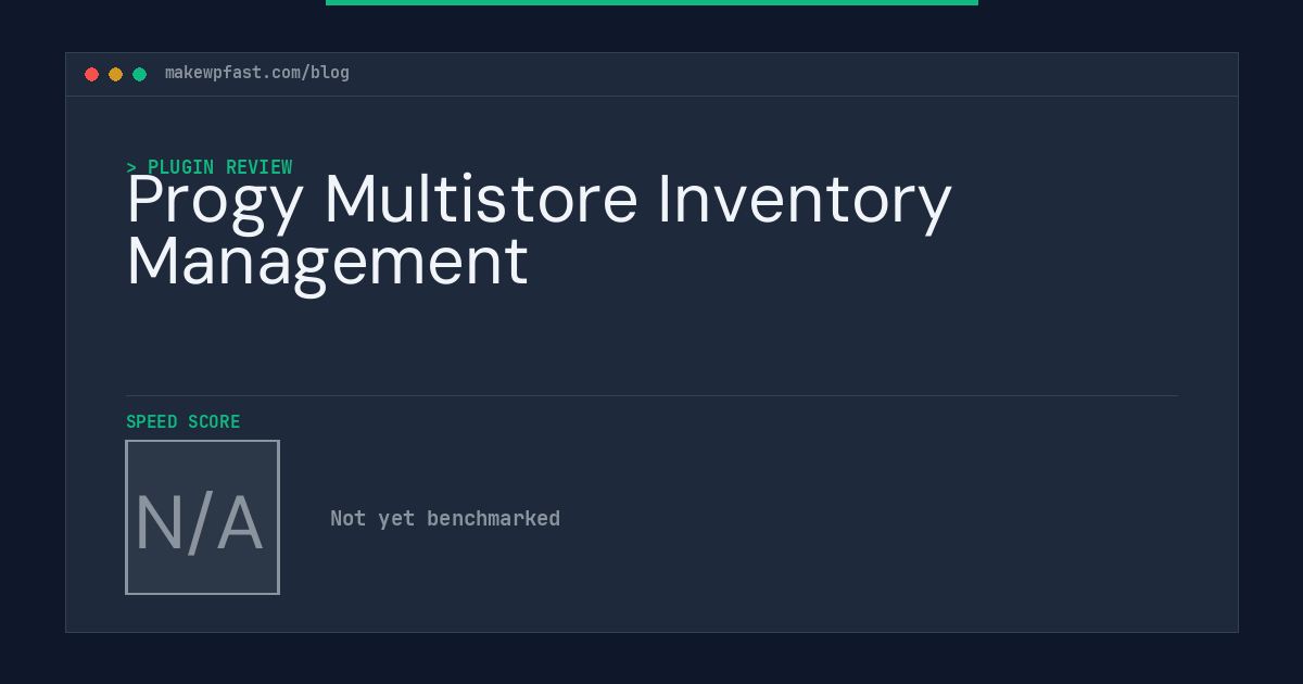 Progy Multistore Inventory Management - MakeWPFast