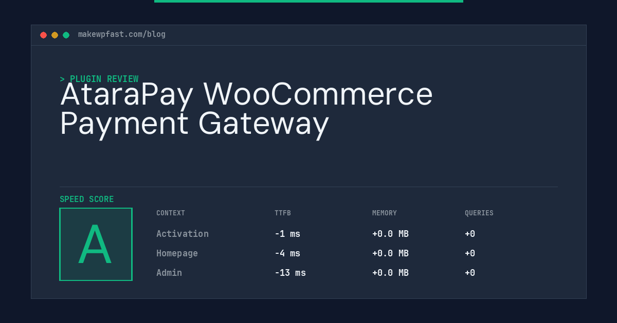 AtaraPay WooCommerce Payment Gateway - MakeWPFast