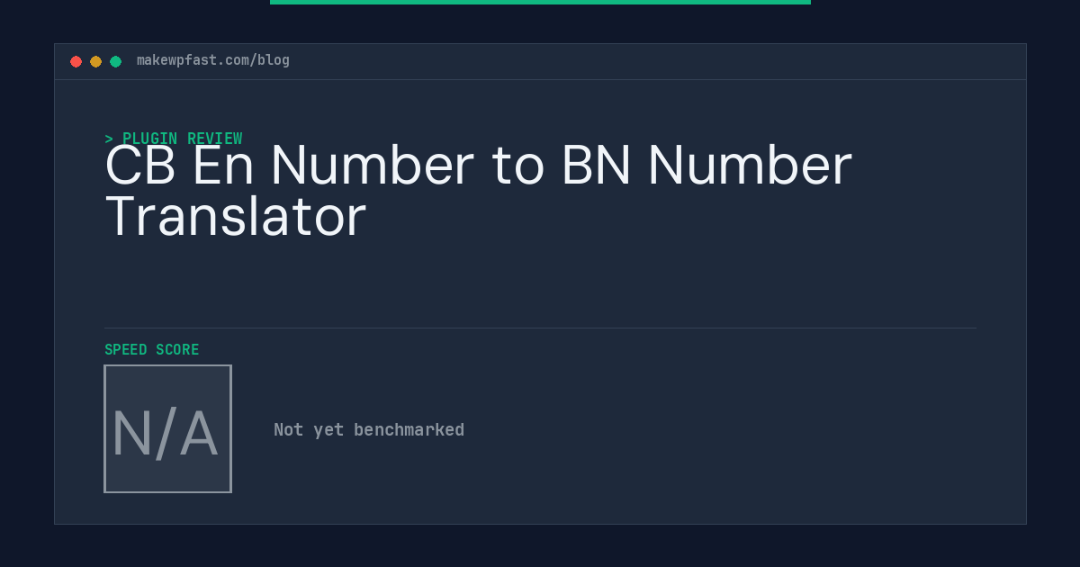 CB En Number to BN Number Translator - MakeWPFast