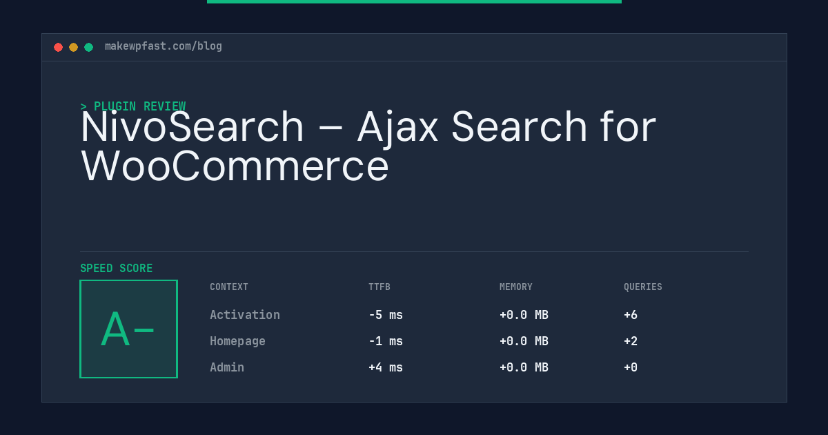 NivoSearch – Ajax Search for WooCommerce - MakeWPFast
