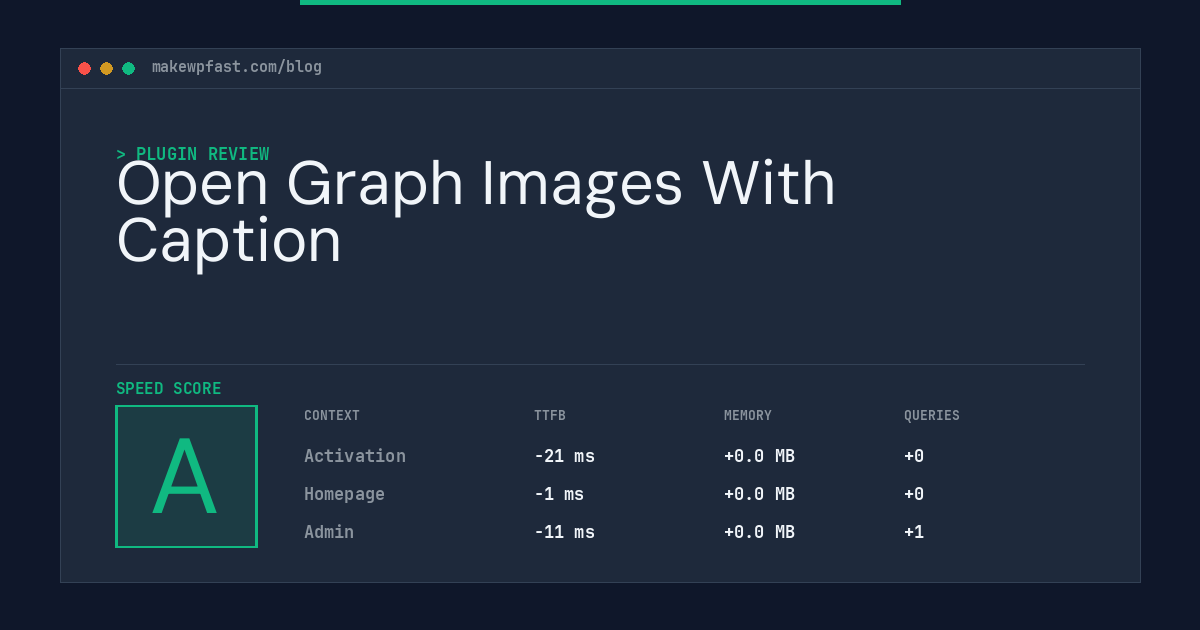 Open Graph Images With Caption - MakeWPFast