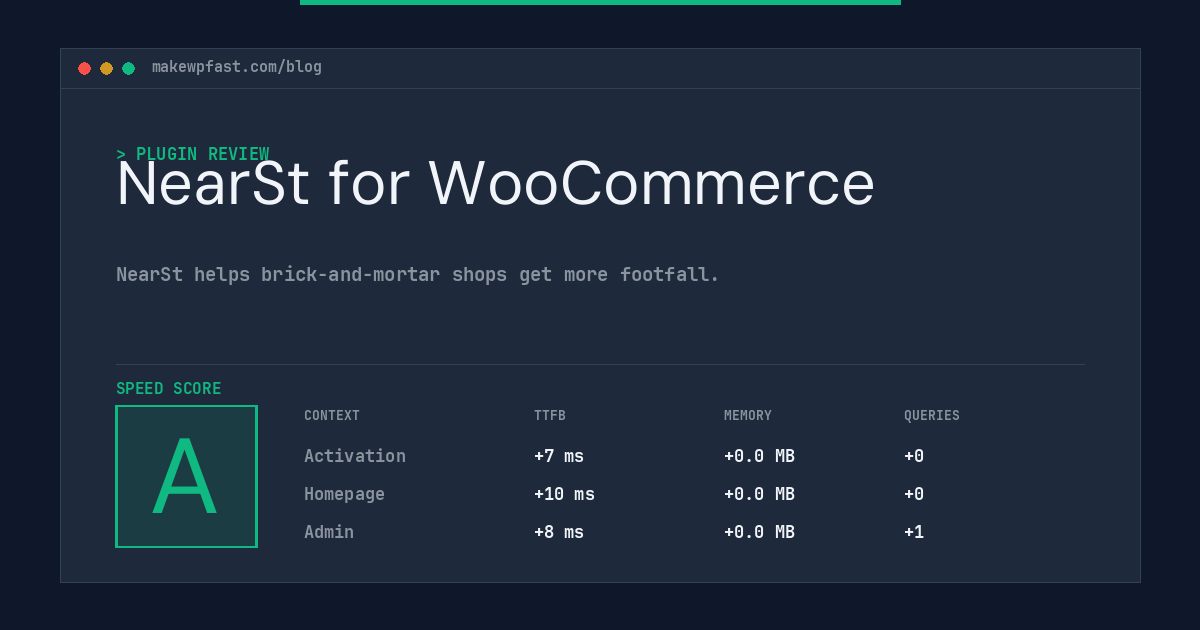 NearSt for WooCommerce - MakeWPFast