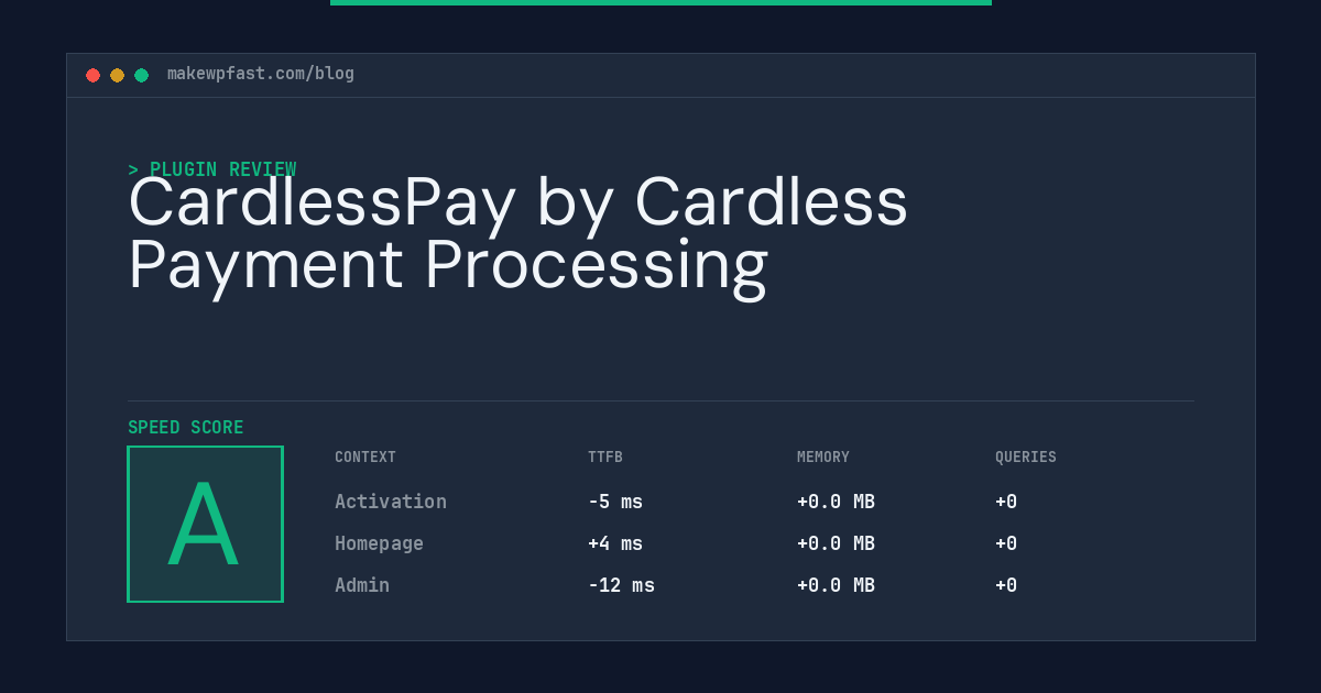 CardlessPay by Cardless Payment Processing - MakeWPFast