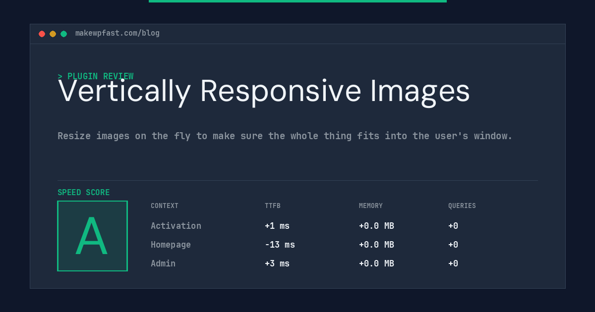 Vertically Responsive Images - MakeWPFast