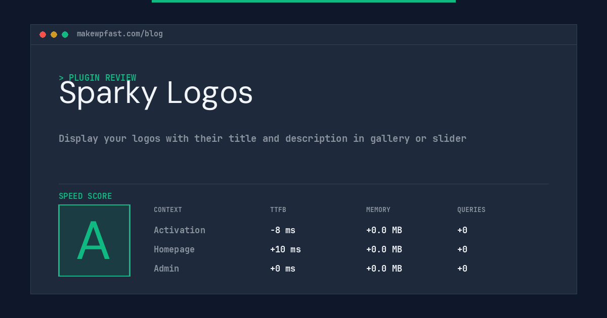 Sparky Logos - MakeWPFast