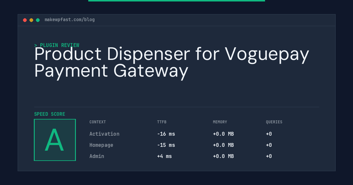 Product Dispenser for Voguepay Payment Gateway - MakeWPFast