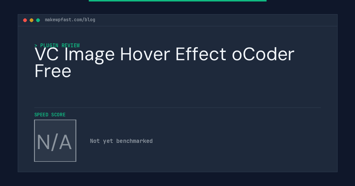 VC Image Hover Effect oCoder Free - MakeWPFast