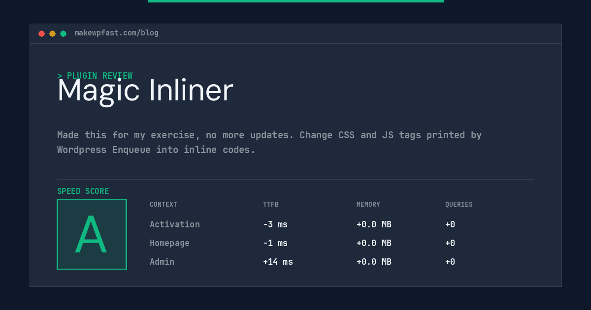 Magic Inliner - MakeWPFast