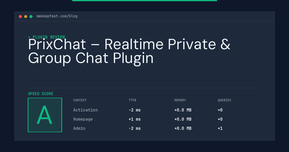 PrixChat – Realtime Private & Group Chat Plugin - MakeWPFast