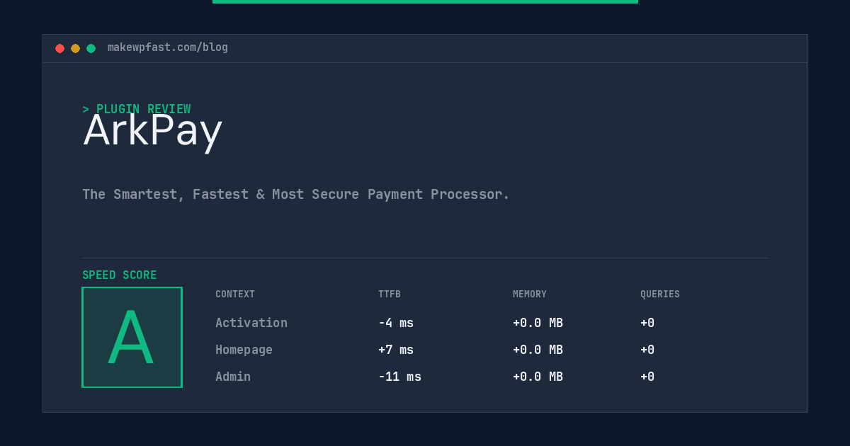 ArkPay - MakeWPFast