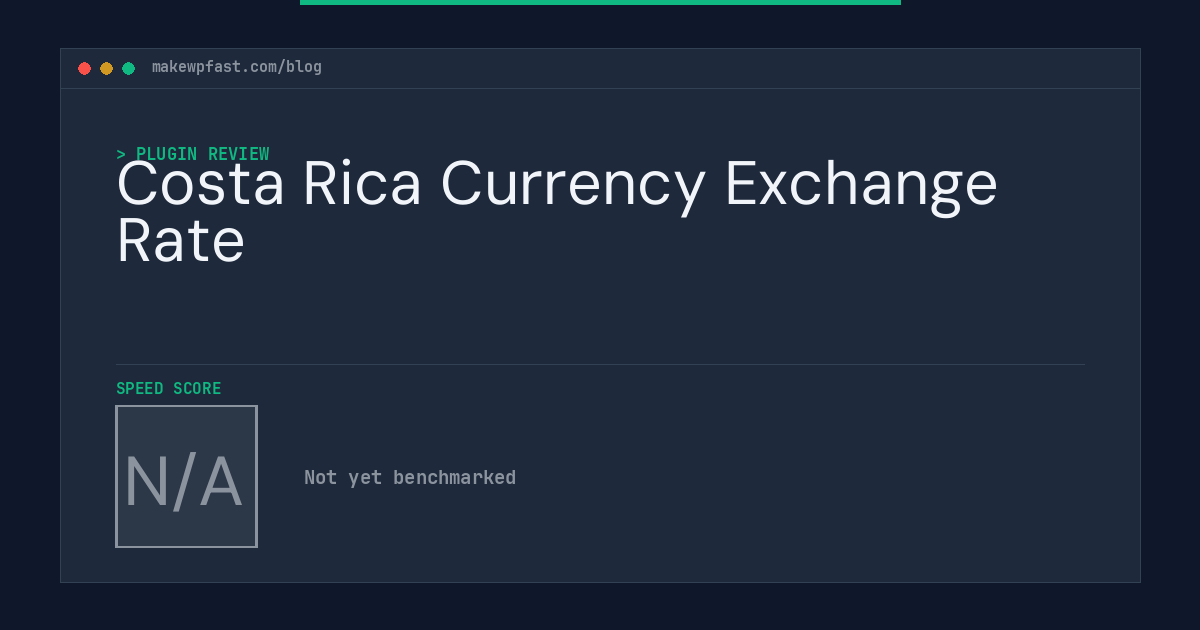 Costa Rica Currency Exchange Rate - MakeWPFast
