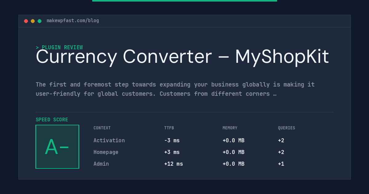 Currency Converter – MyShopKit - MakeWPFast