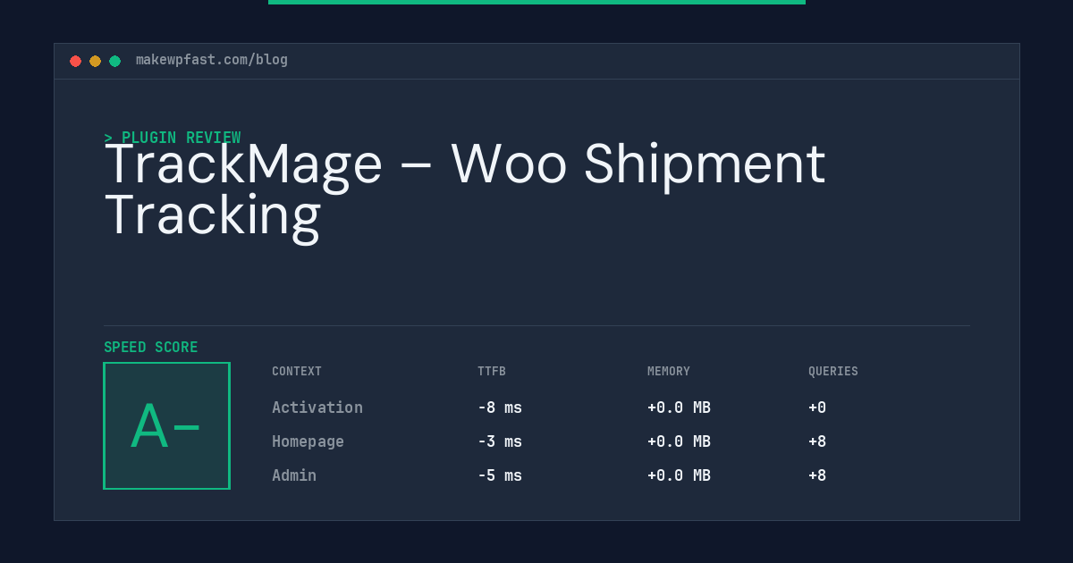 TrackMage – Woo Shipment Tracking - MakeWPFast