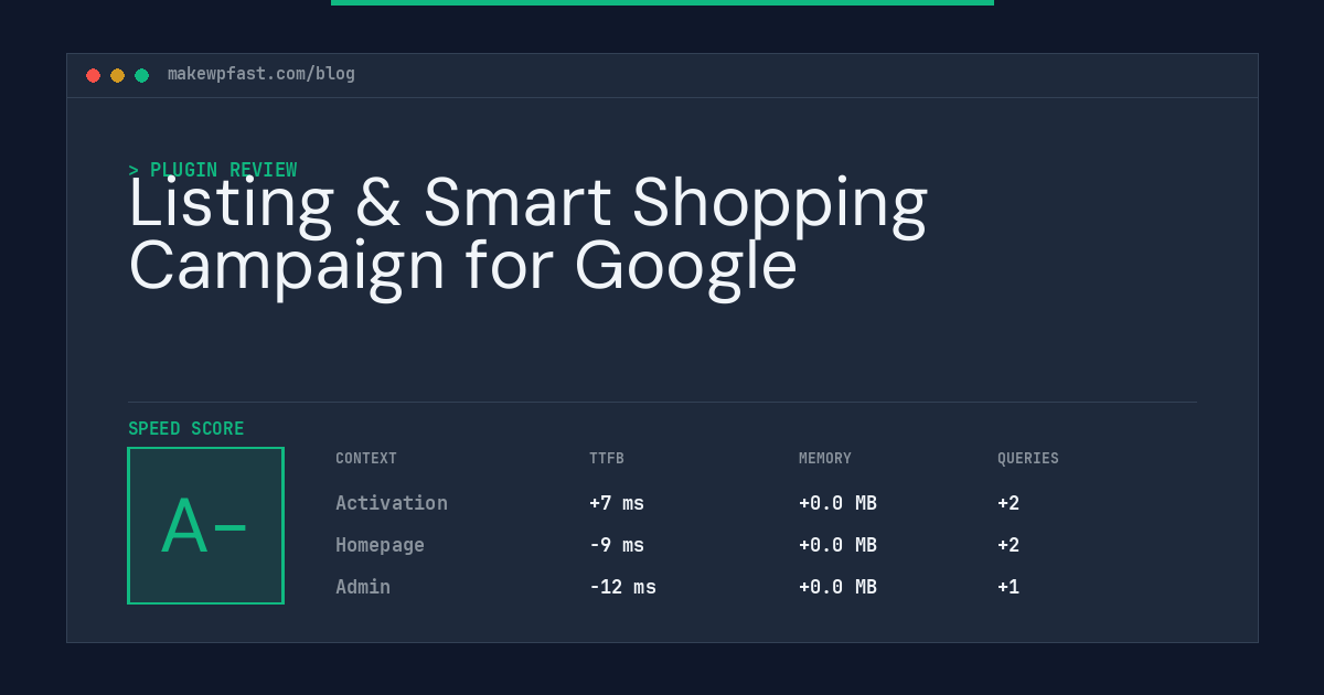 Listing & Smart Shopping Campaign for Google - MakeWPFast