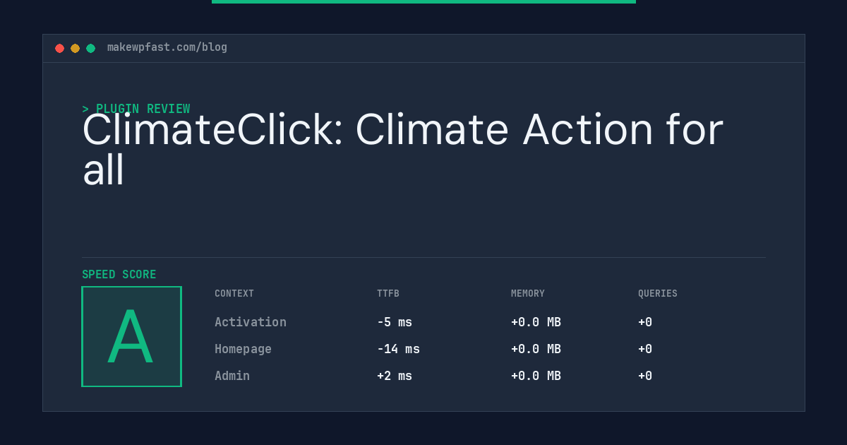 ClimateClick: Climate Action for all - MakeWPFast