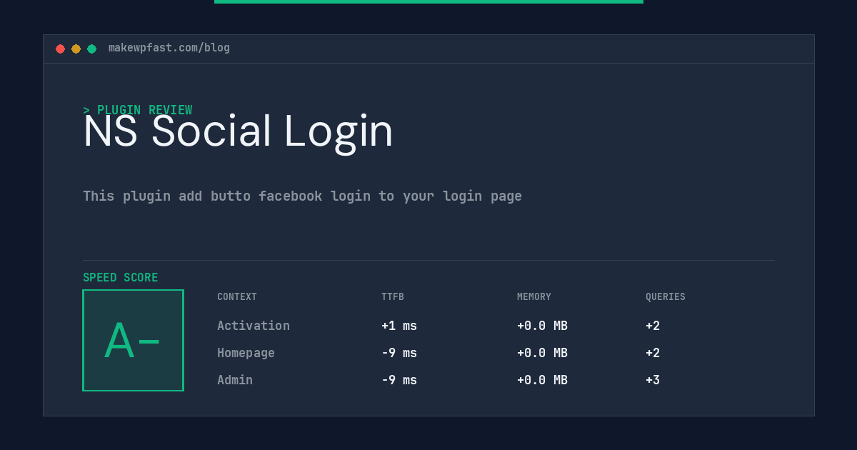 NS Social Login - MakeWPFast