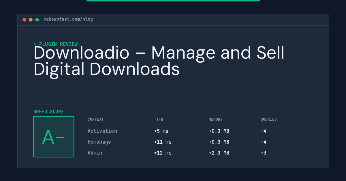 Downloadio – Manage and Sell Digital Downloads - MakeWPFast