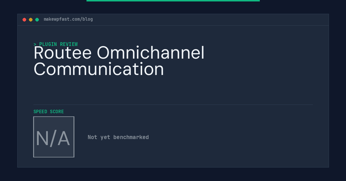 Routee Omnichannel Communication - MakeWPFast
