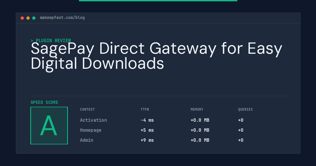 SagePay Direct Gateway for Easy Digital Downloads - MakeWPFast