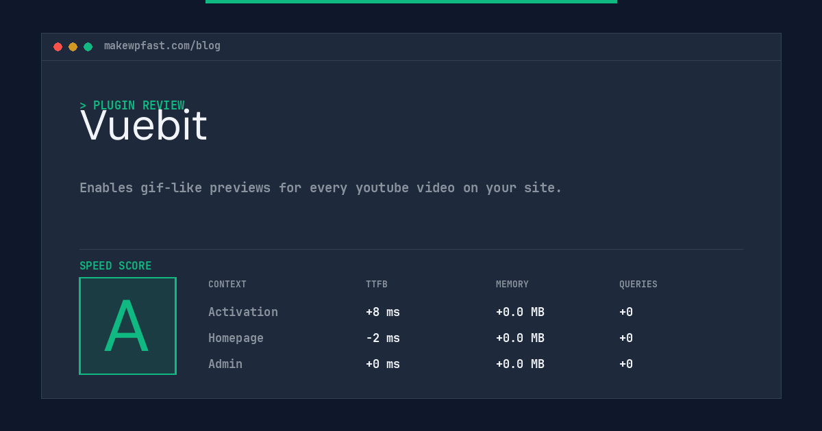 Vuebit - MakeWPFast