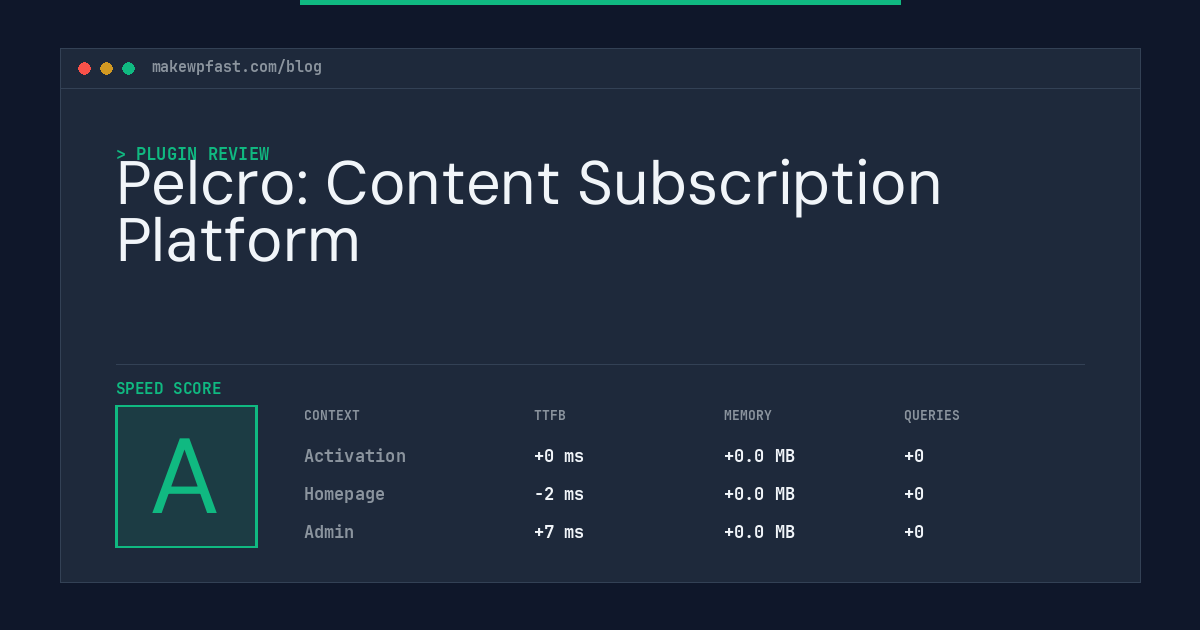 Pelcro: Content Subscription Platform - MakeWPFast